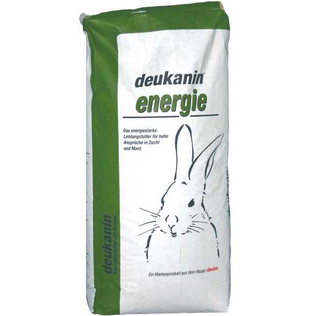 Deukanin Energie Kaninchenfutter Pellets 25 kg