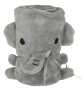 Welpendecke Elefant, grau, 72x51cm