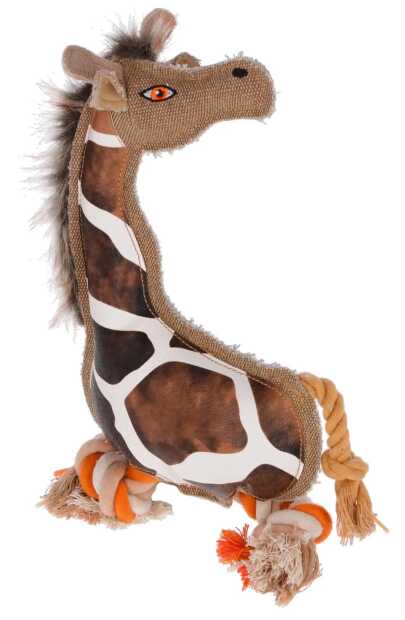 Hundespielzeug Giraffe Gina, 29cm