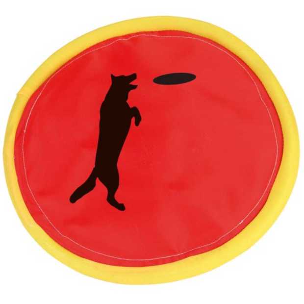 Kerbl Nylon Frisbee 24 cm neonfarben