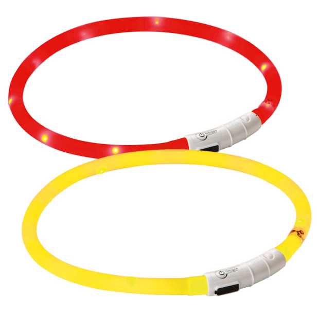 Kerbl LED-Halsband Maxi Safe rot